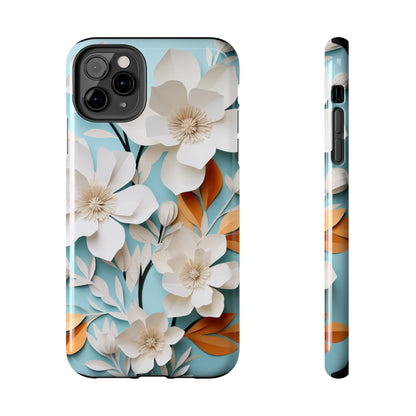 Paper Floral iPhone Case | Delicate Elegance and Nature-Inspired Beauty