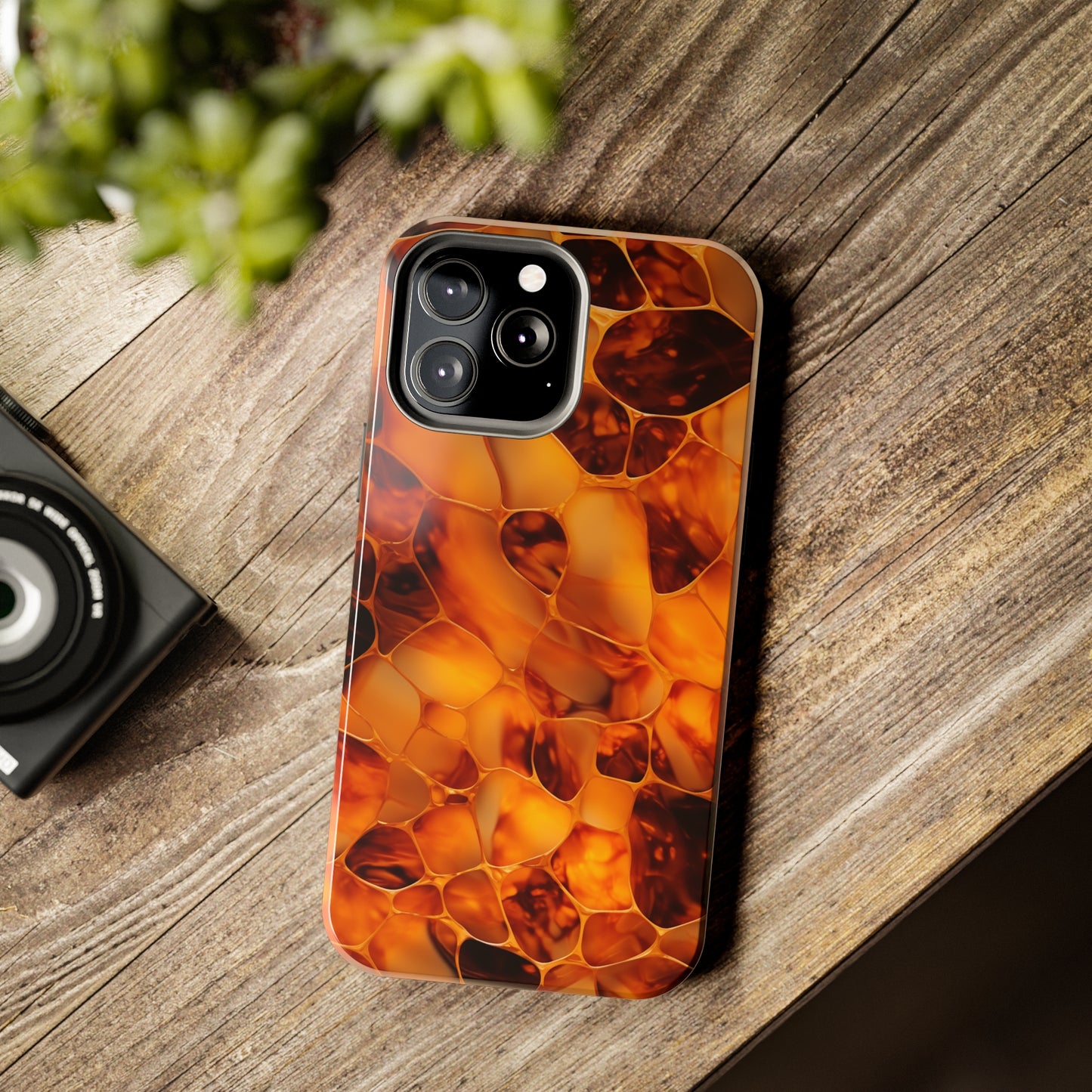 Retro Tortoise Shell iPhone Case | Vintage Elegance and Modern Protection