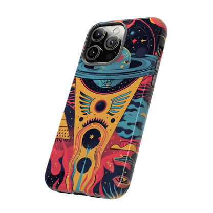 Cosmic Journey Space and Time Phone Case