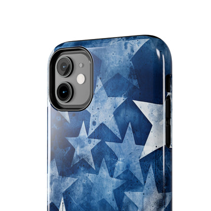 Starry Nights: Denim Dreams | Celestial Star-Patterned iPhone Case