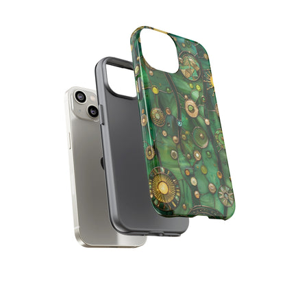 Green Celestial Stained Glass Mosaic Phone Case