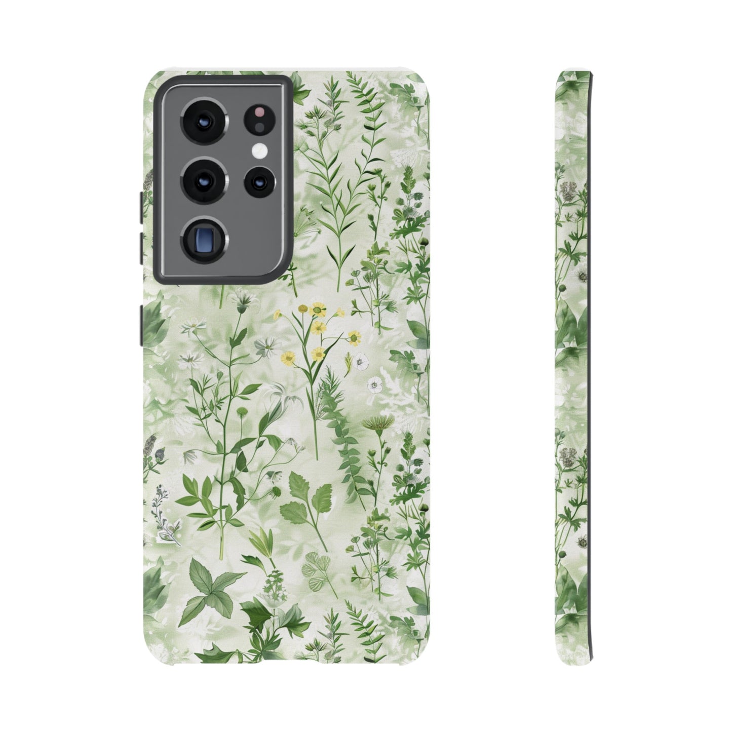 Floral Sage Green Wildflower Phone Case