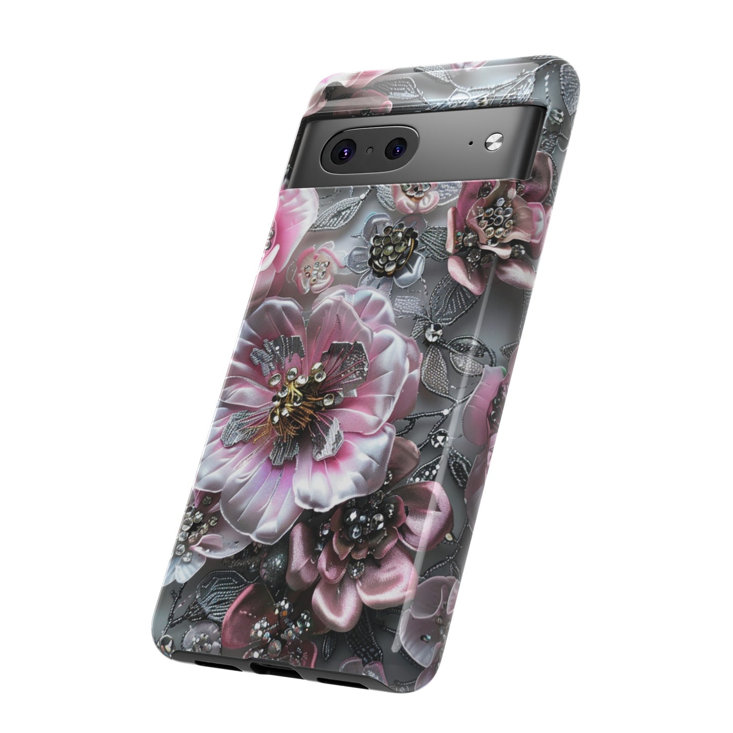 Coquette Aesthetic Floral Art iPhone 15 Case