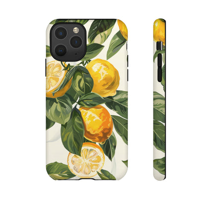 Yellow Lemon Italian  Painting iPhone 13 Case