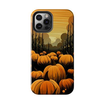 Halloween Fall Pumpkins iPhone Case | Embrace the Spooky Autumn Vibes