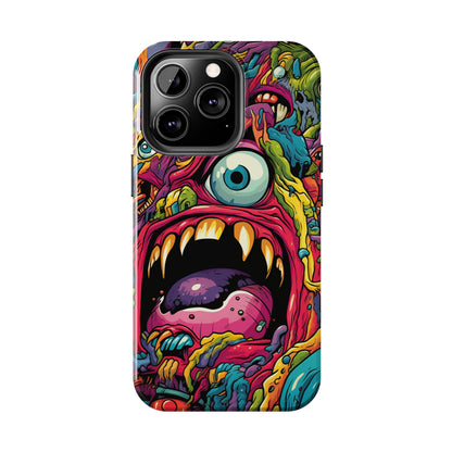 Psychedelic Dive: Monsters in the Mind & Mysteries Under the Bed | iPhone Tough Case