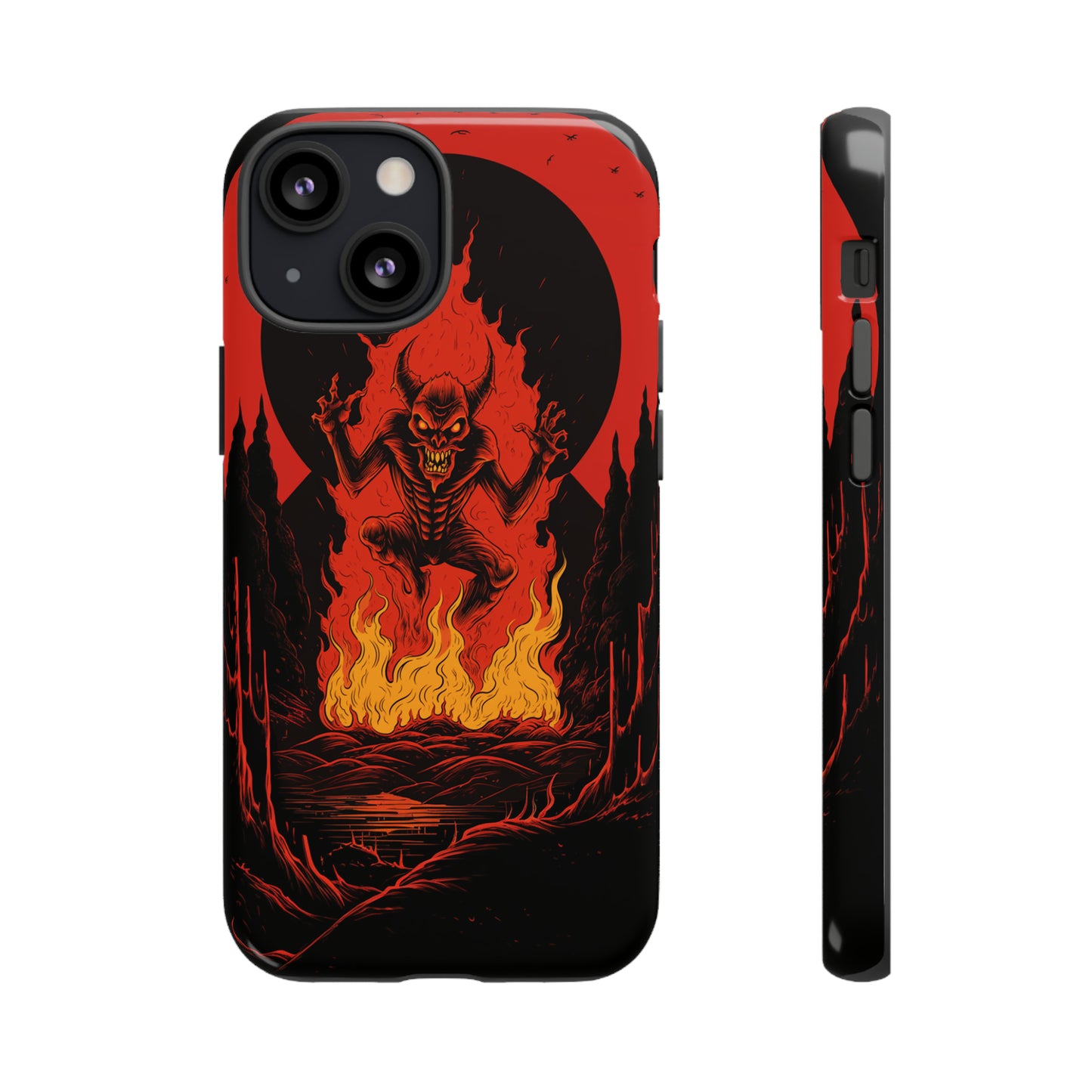 Little Red Devil iPhone Case