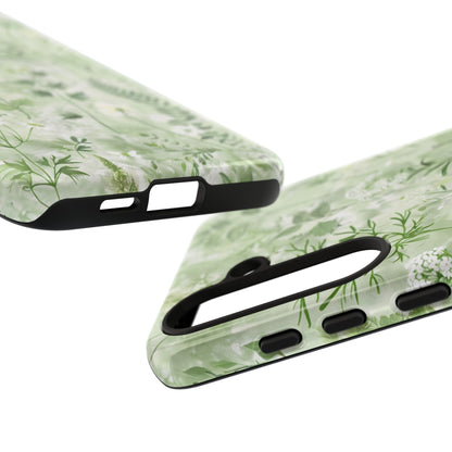 Floral Sage Green Wildflower Phone Case