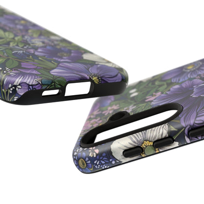 Floral Sage Purple Wildflower Phone Case