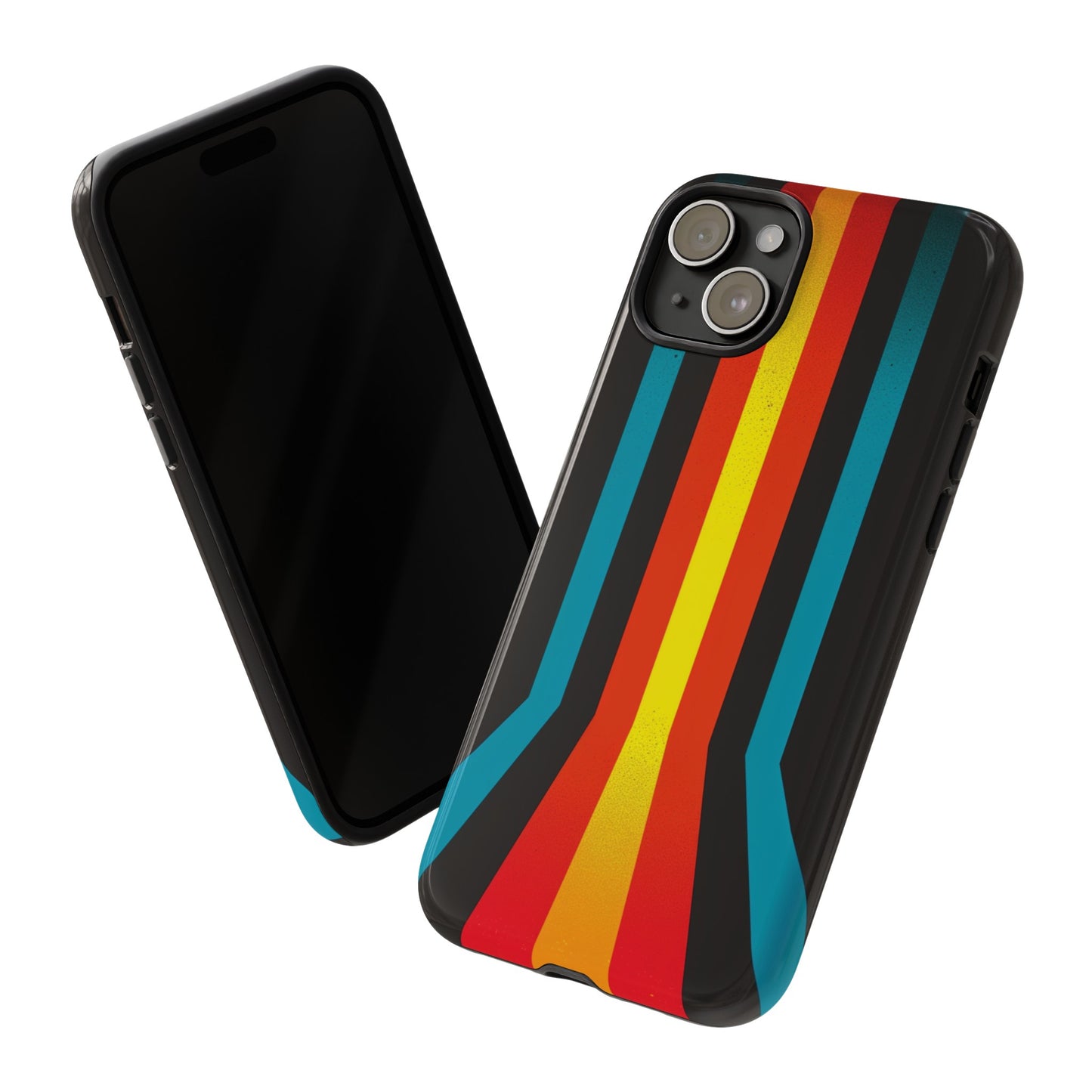 Retro Lines 1980s Flashback Phone Case