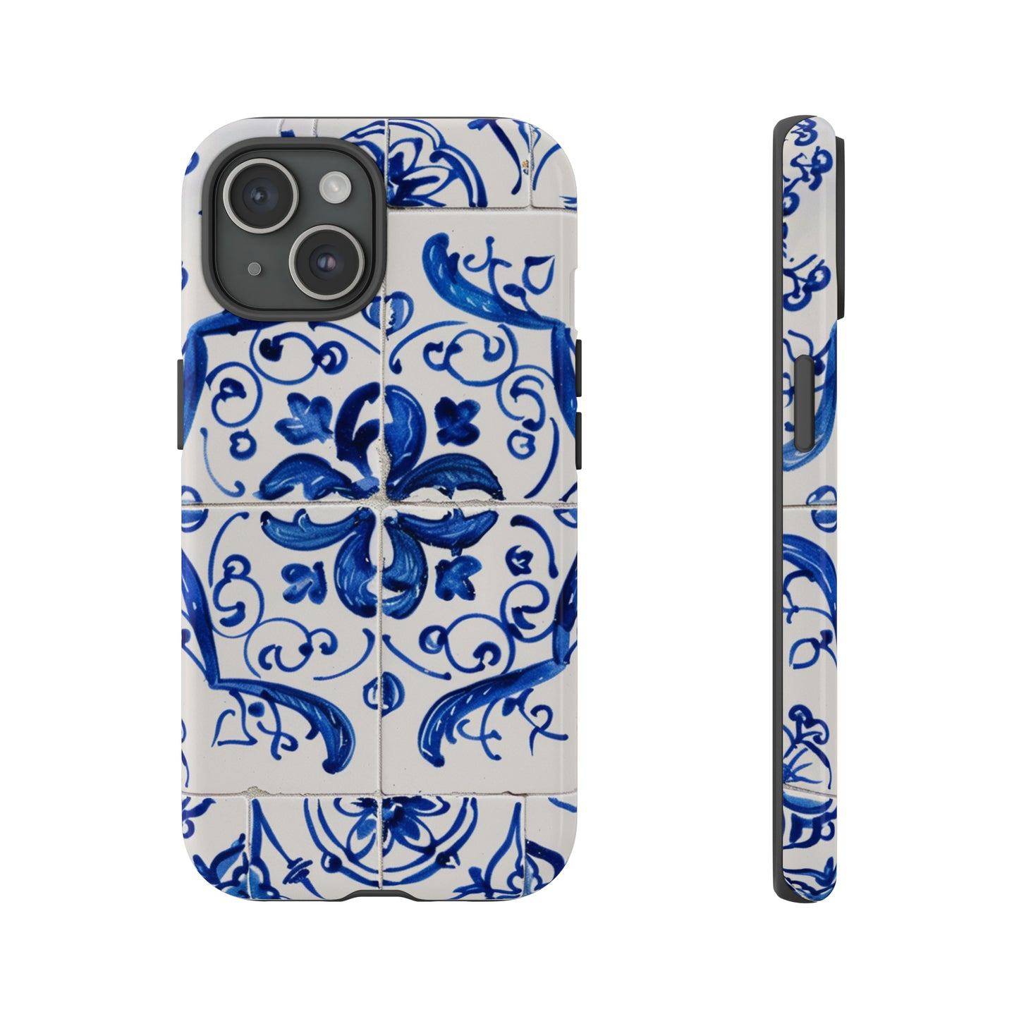Portuguese Tile Phone Case for iPhone 15
