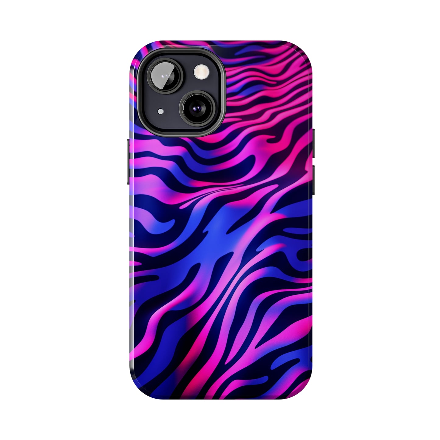 Wild Illusion: Trippy Tiger Stripes Mystique | Dynamic iPhone Case