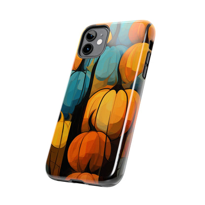 Halloween Fall Pumpkins iPhone Case | Embrace the Spooky Autumn Vibes