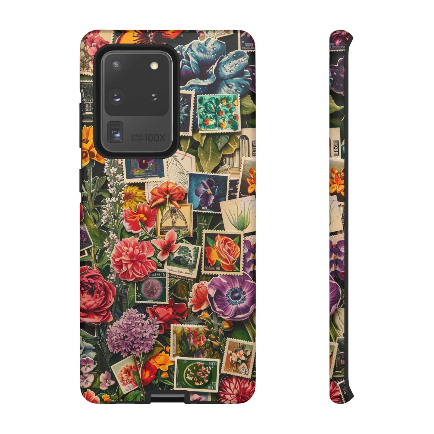 Vintage Floral Stamps Phone Case