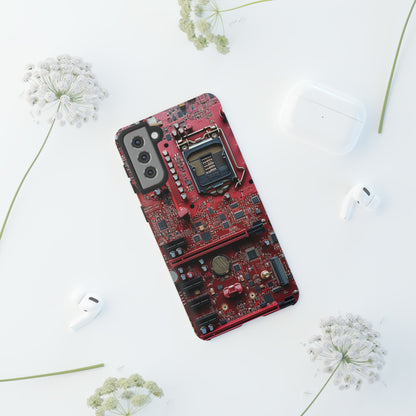 Open Circuit Naked Motherboard Technology Phone Case