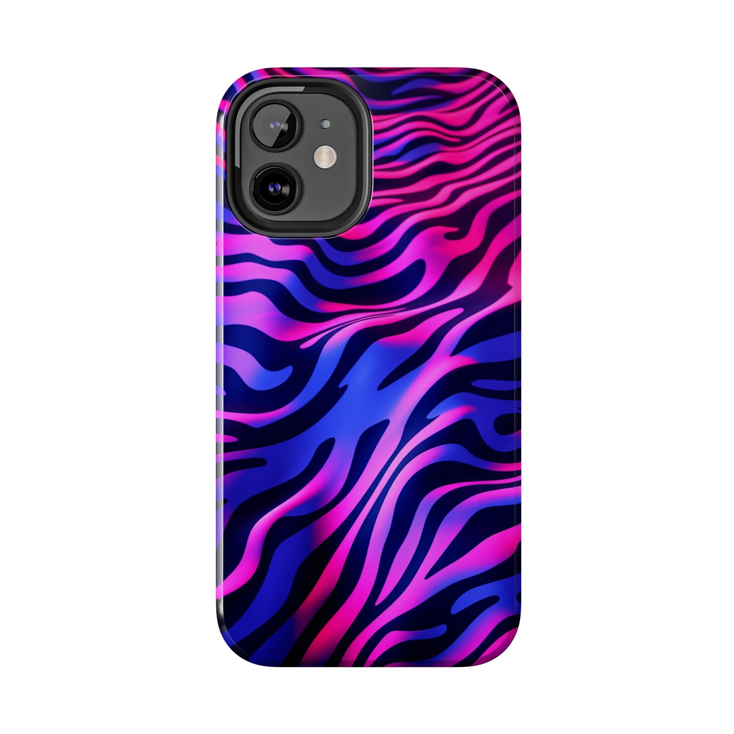 Wild Illusion: Trippy Tiger Stripes Mystique | Dynamic iPhone Case