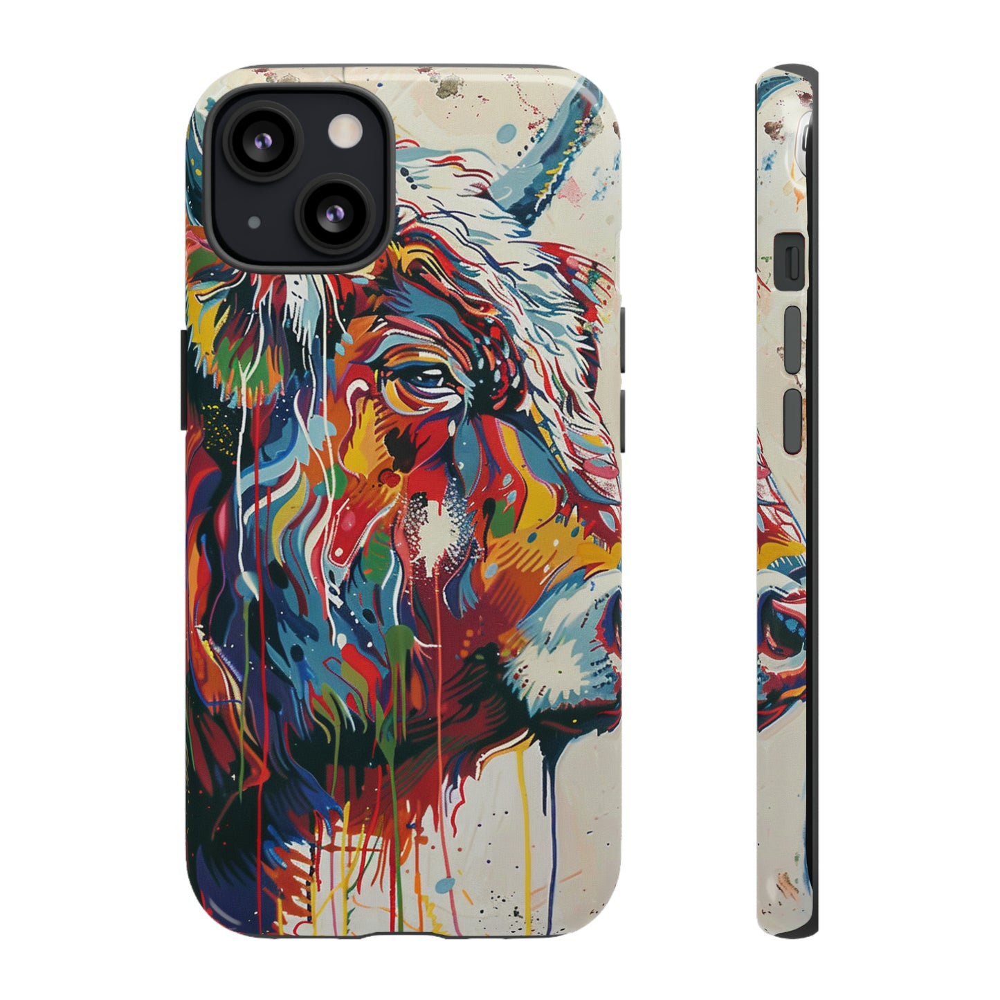 Whole Lotta Bull Abstract Phone Case