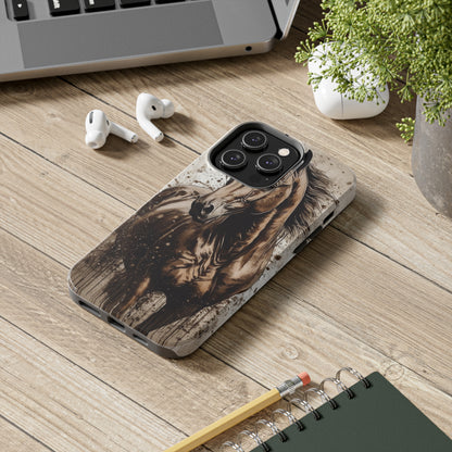 Elegant Equine Majesty: Horse Lover | Tough iPhone Case