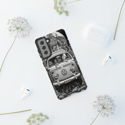 Vintage VW Camper Van iPhone Case