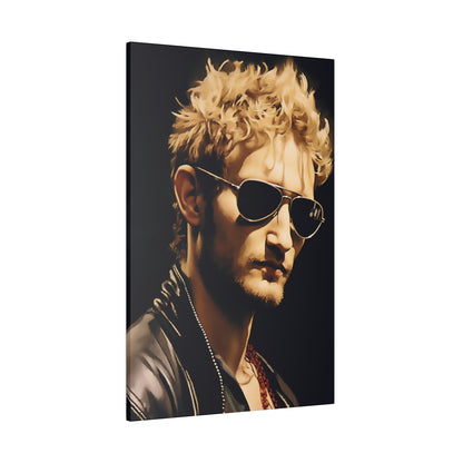 Layne Staley of Alice in Chains Pop Art | Stretched Canvas Print