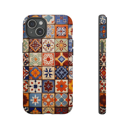 Mexican Tile Phone Case Fits all iPhone 15, Samsung and Pixel