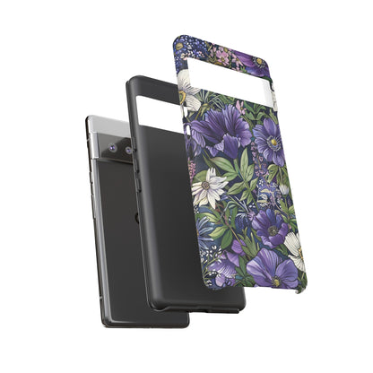 Floral Sage Purple Wildflower Phone Case