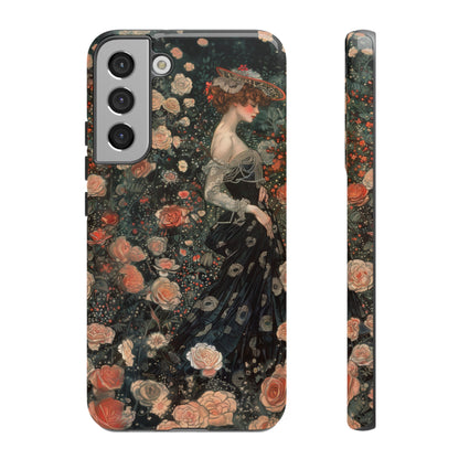 Art Nouveau French Floral Beauty Painting Phone Case