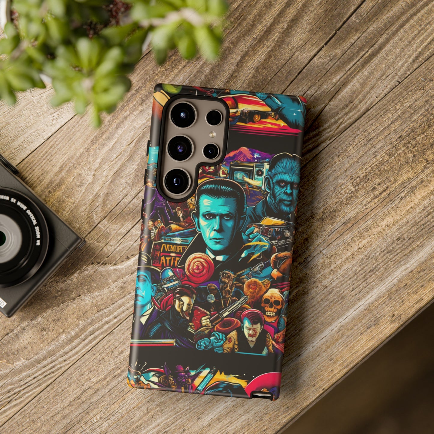 Retro Horror Hollywood Pop Art Phone Case