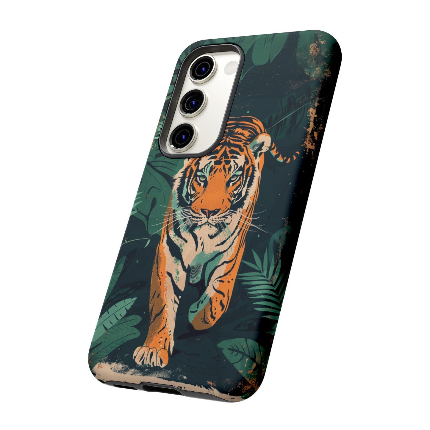 Retro Jungle Tiger Phone Case