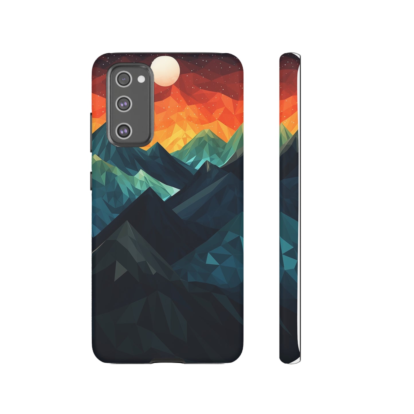 Mountain Abstract Tough Case | Embrace Nature's Beauty with a Durable Phone Case