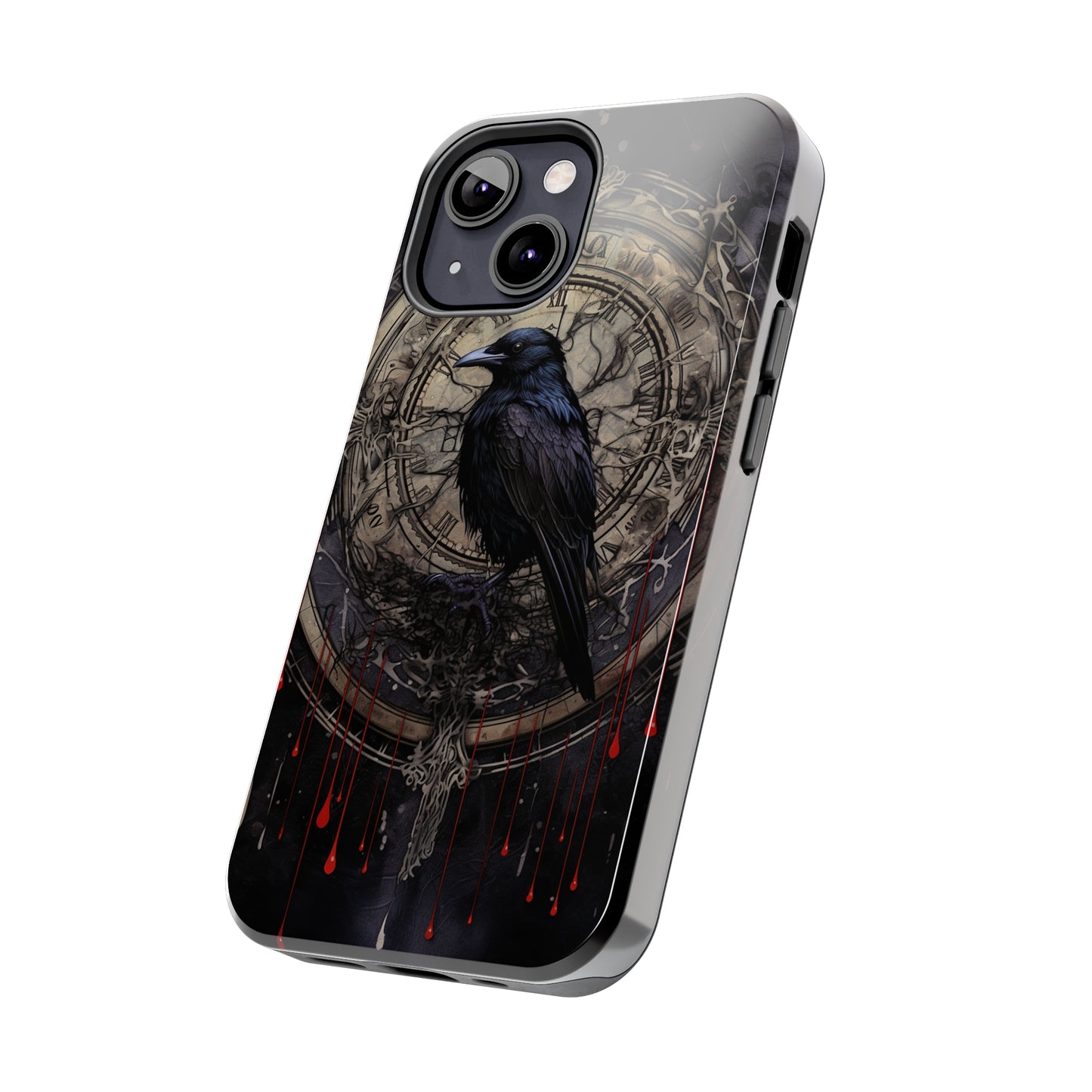 Nevermore Edgar Allan Poe iPhone Case | Embrace the Haunting Beauty of 'The Raven'