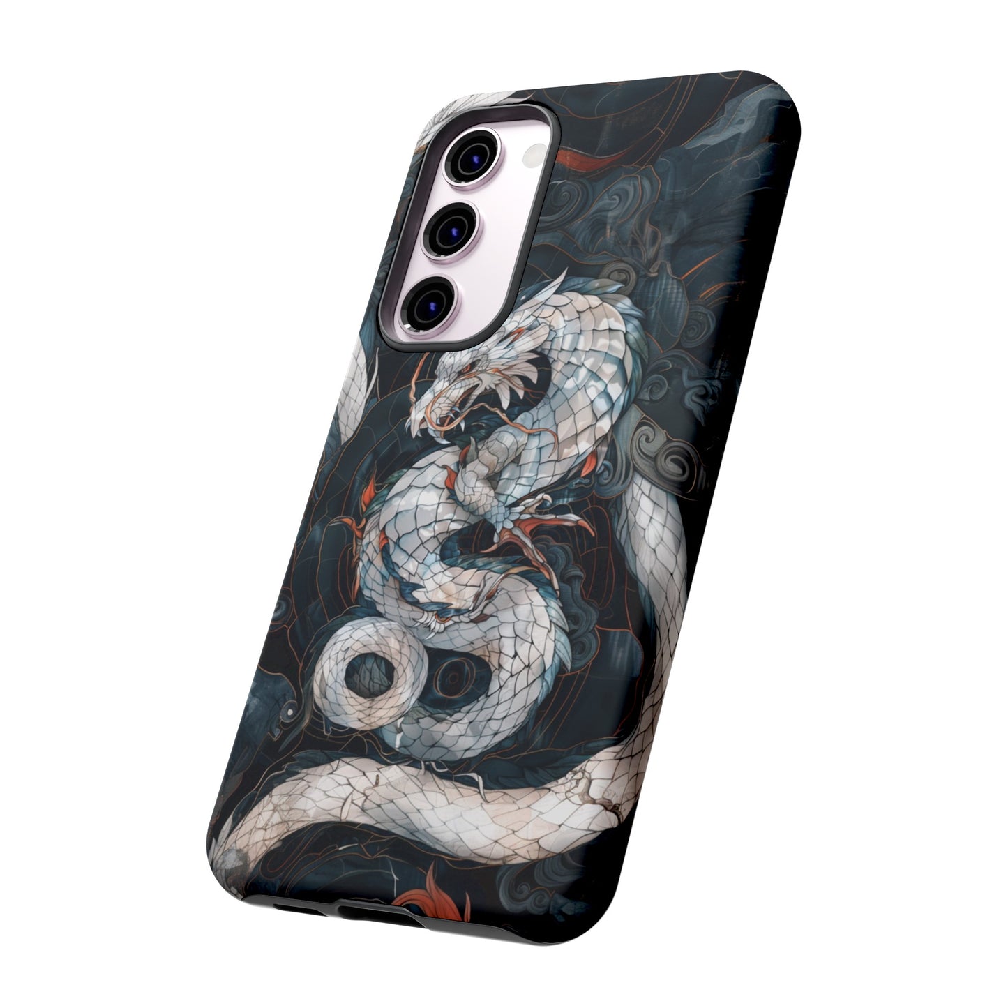 Year of the Dragon Stained Glass Illusion Phone Case