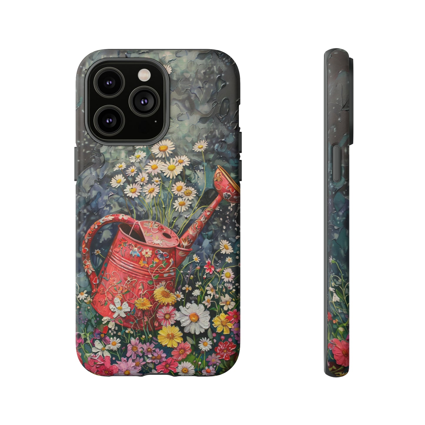 Flowers and Watering Can Floral Oil Painting Phone Case