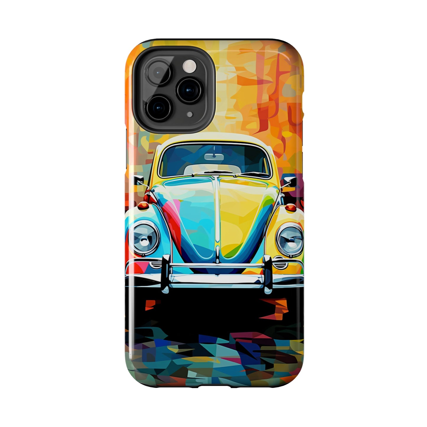 VW Bug Phone Case Retro iPhone Tough Case – Volkswagen beetle iPhone case