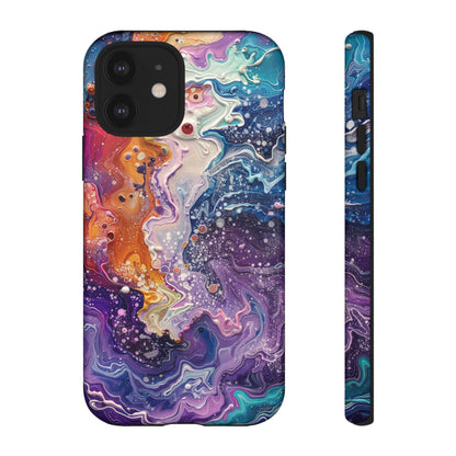 Trippy Psychedelic Color Waves Phone Case