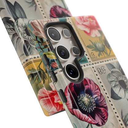 Vintage Floral Stamps Phone Case