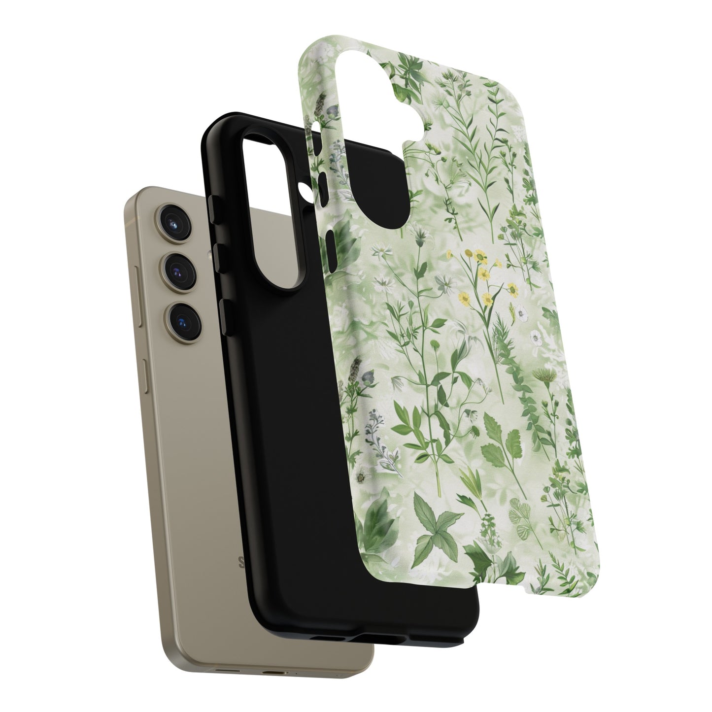 Floral Sage Green Wildflower Phone Case