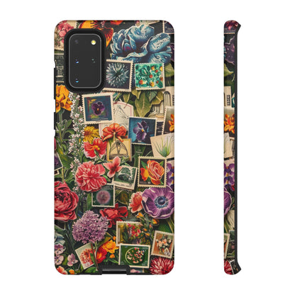 Vintage Floral Stamps Phone Case