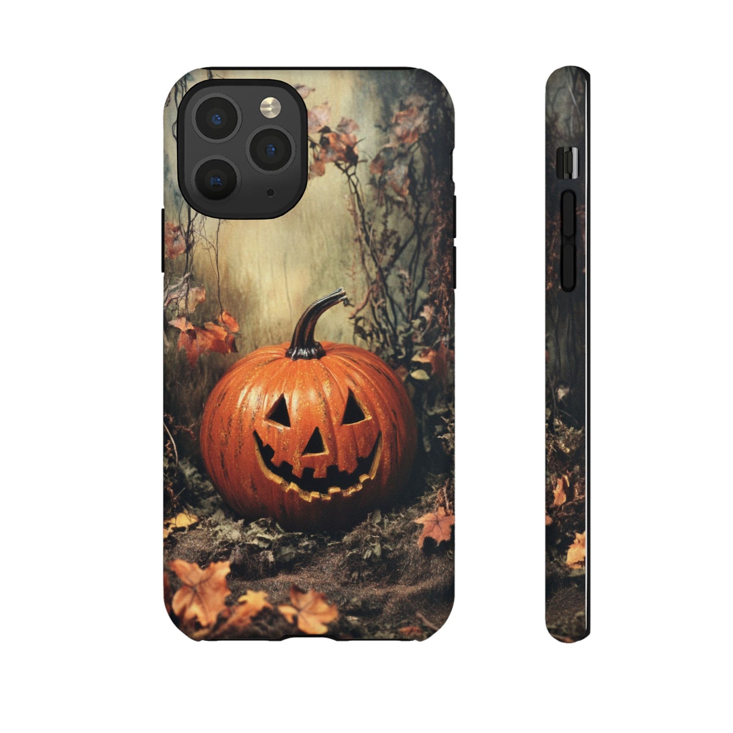 Vintage Style Halloween Jack-o'-Lantern Phone Cover