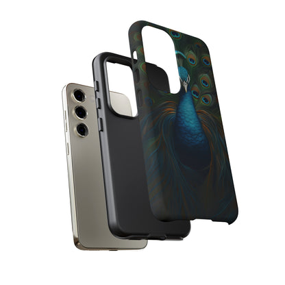 Peacock Feathers iPhone Case - A Timeless Symbol of Elegance for Google Pixel, iPhone, and Samsung Cases