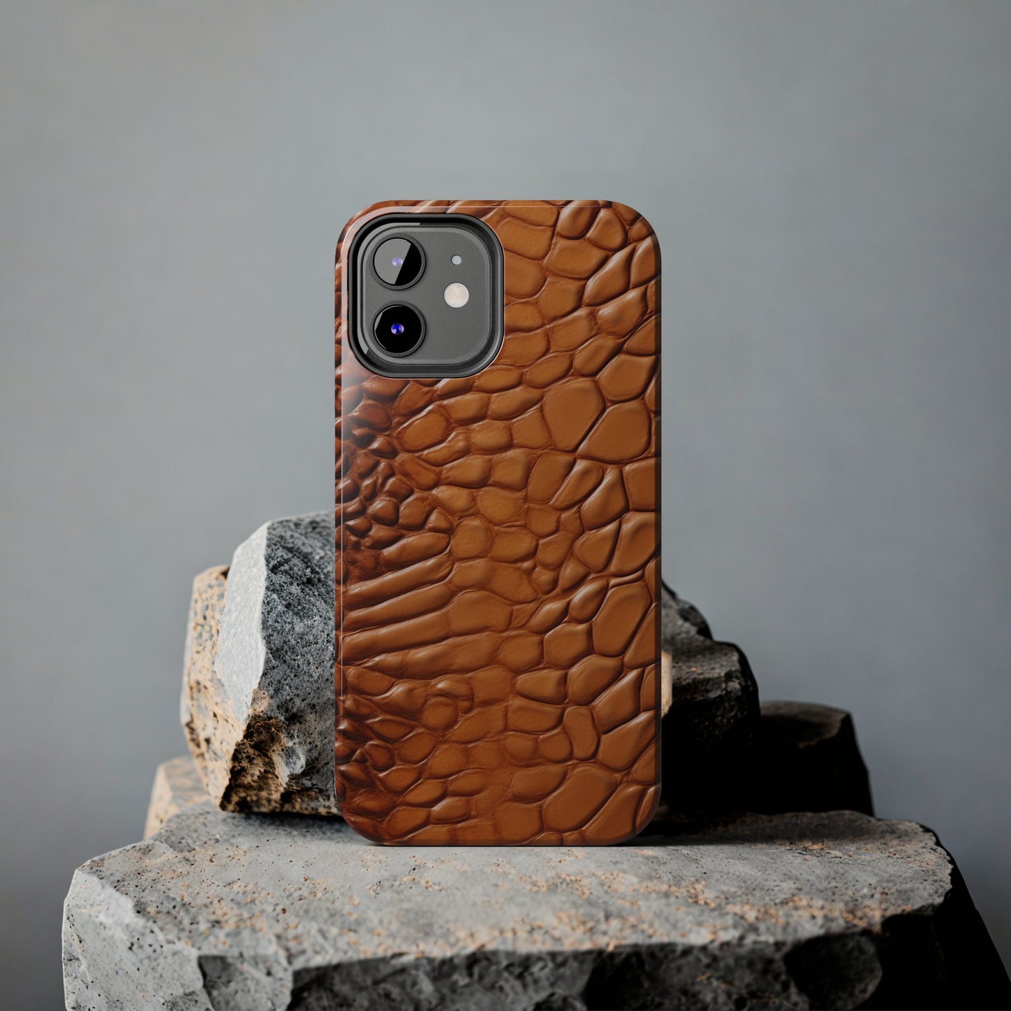 Faux Alligator Skin Textured look and style iPhone Case