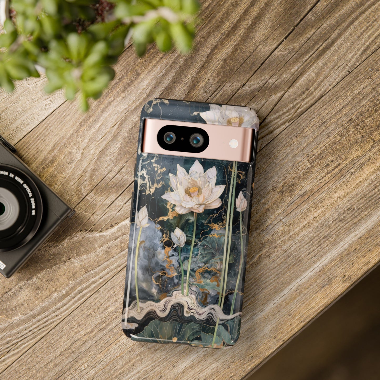 Lotus Floral Zen Art Phone Case