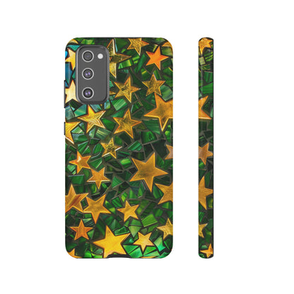 Green Celestial Stained Glass Mosaic Phone Case