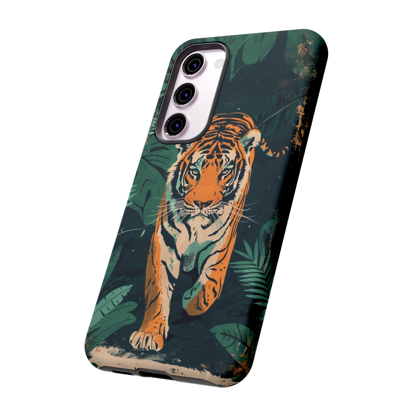 Retro Jungle Tiger Phone Case