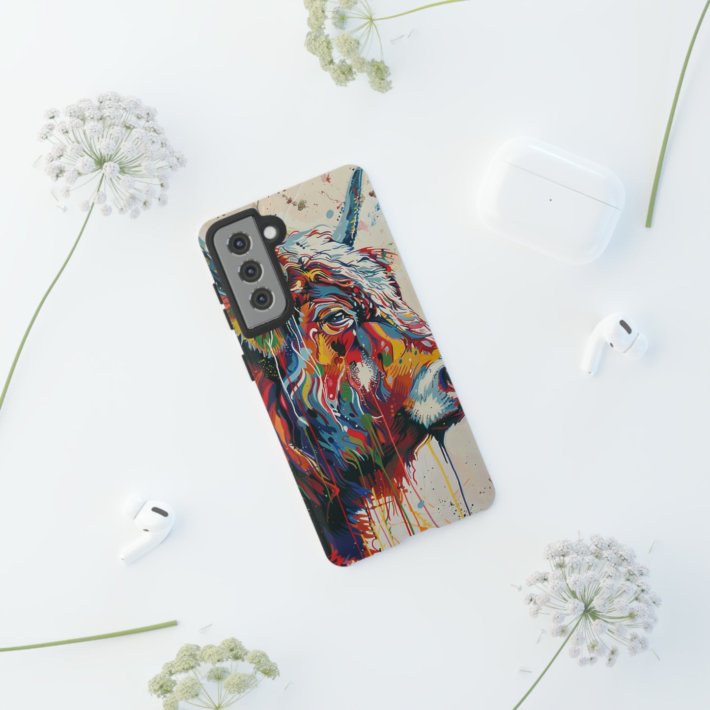 Whole Lotta Bull Abstract Phone Case