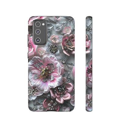 Coquette Aesthetic Floral Art iPhone 15 Case