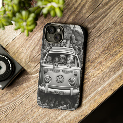 Vintage VW Camper Van iPhone Case