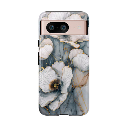 Flowers and Gold Phone Case