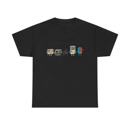 funny gen x retro gaming shirt