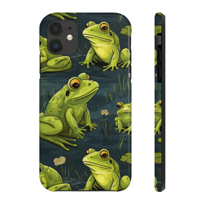 Frogs Tough iPhone Case | Embrace The Reptile Green Style and Reliable Protection